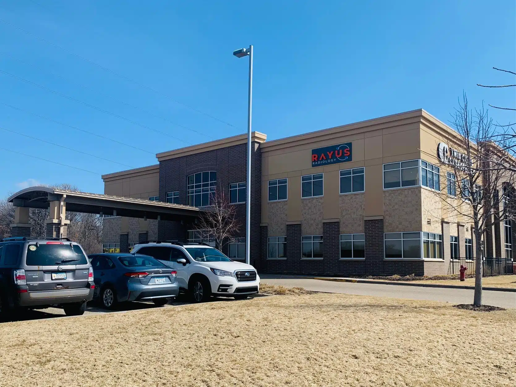 RAYUS Radiology diagnostic imaging center in 9630 Grove Cir. N., Suite 100, Maple Grove, MN 55369